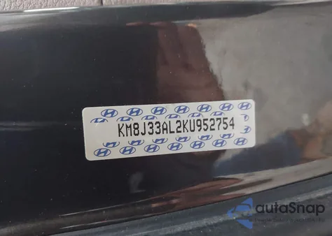 2019 Hyundai Tucson Sel z USA, uszkodzony, nr VIN KM8J33AL2KU952754